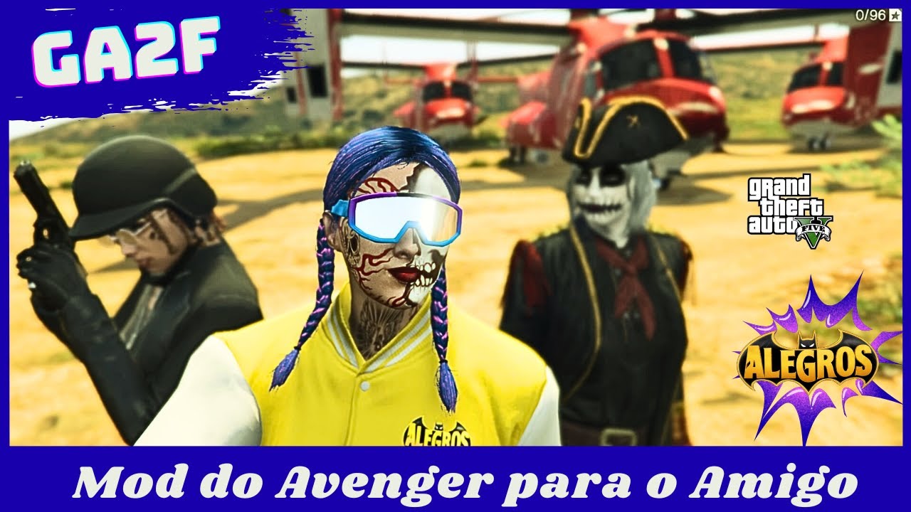 📌🔥🔥 COMO PASSAR O MOD DO AVENGER PARA O AMIGO (SEM O LIMBO)🔥🔥 - Rodrigo Alegro 🙂