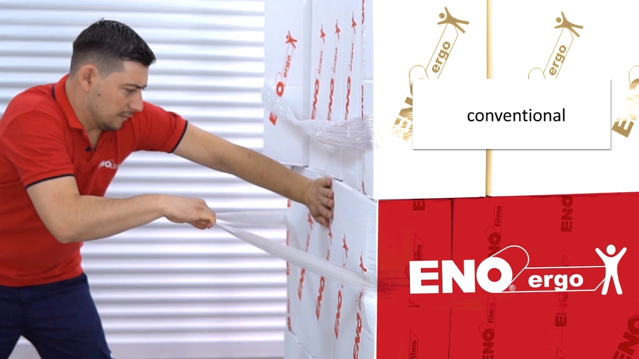 ENOergo Ergonomic Pallet Wrap Dispenser