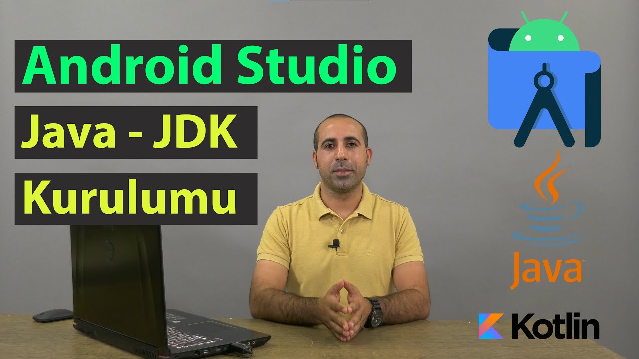 1. Android Studio kurulumu, JDK Kurulumu, Mobil uygulama dilleri 4K