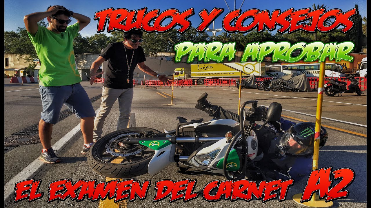 Trucos & Consejos Para Aprobar Fácilmente el Examen del Carnet A2 (Moto) + Kawasaki z800 Vs Circuito