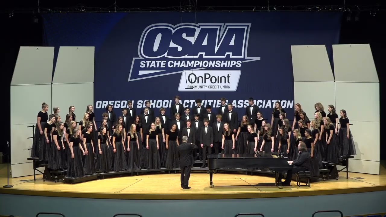 Westside Christian HS Concert Choir championship performance - 2025 Oregon State Choir Championships