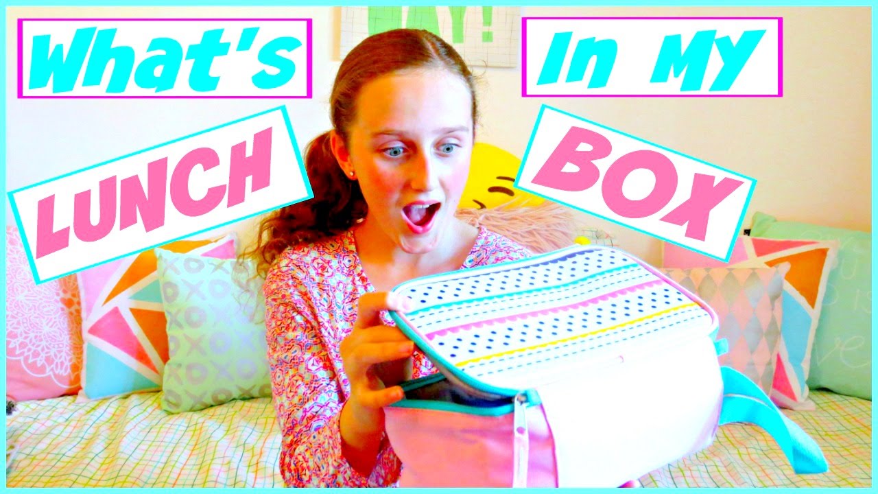 Back To School Lunches! 1 Week of What's In My Lunchbox! Lunch Ideas.