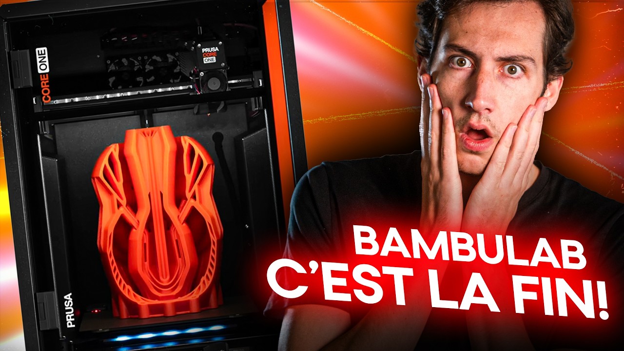 Pourquoi tout le monde parle de la Prusa CORE One