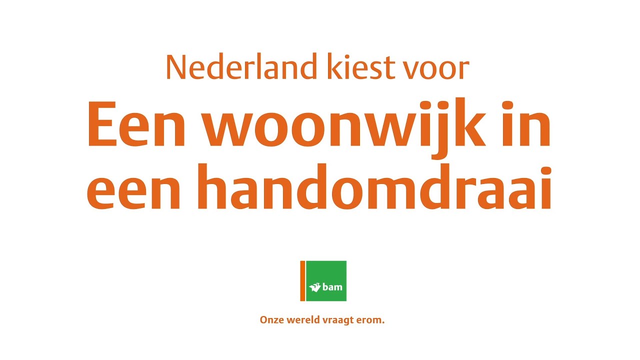 Een woonwijk in een handomdraai