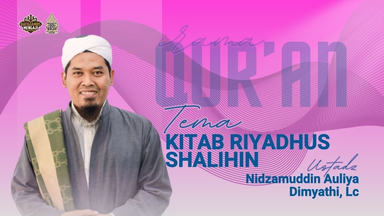 🔴LIVE! Keistimewaan Orang-orang Yang Sabar | Kitab Riyadhus Sholihin | Ust. Nidzamuddin Auliya, Lc