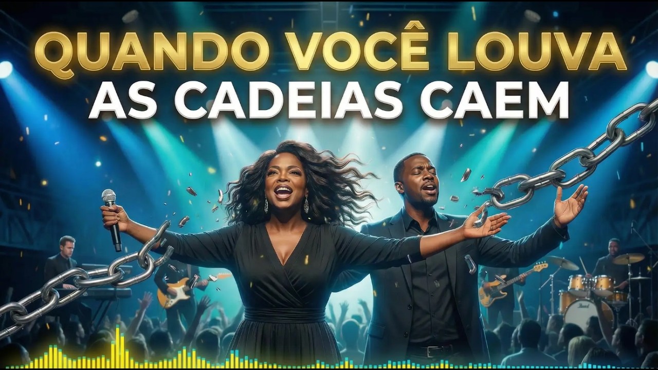 QUANDO VOCÊ LOUVA AS CADEIAS CAEM LOUVORES QUE TRAZEM PAZ E CALMA