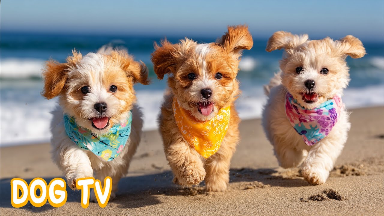 12 часов ТВ для собак 🐶🎵 Музыка от тревоги разлуки 💖 Успокаивающая музыка для собак