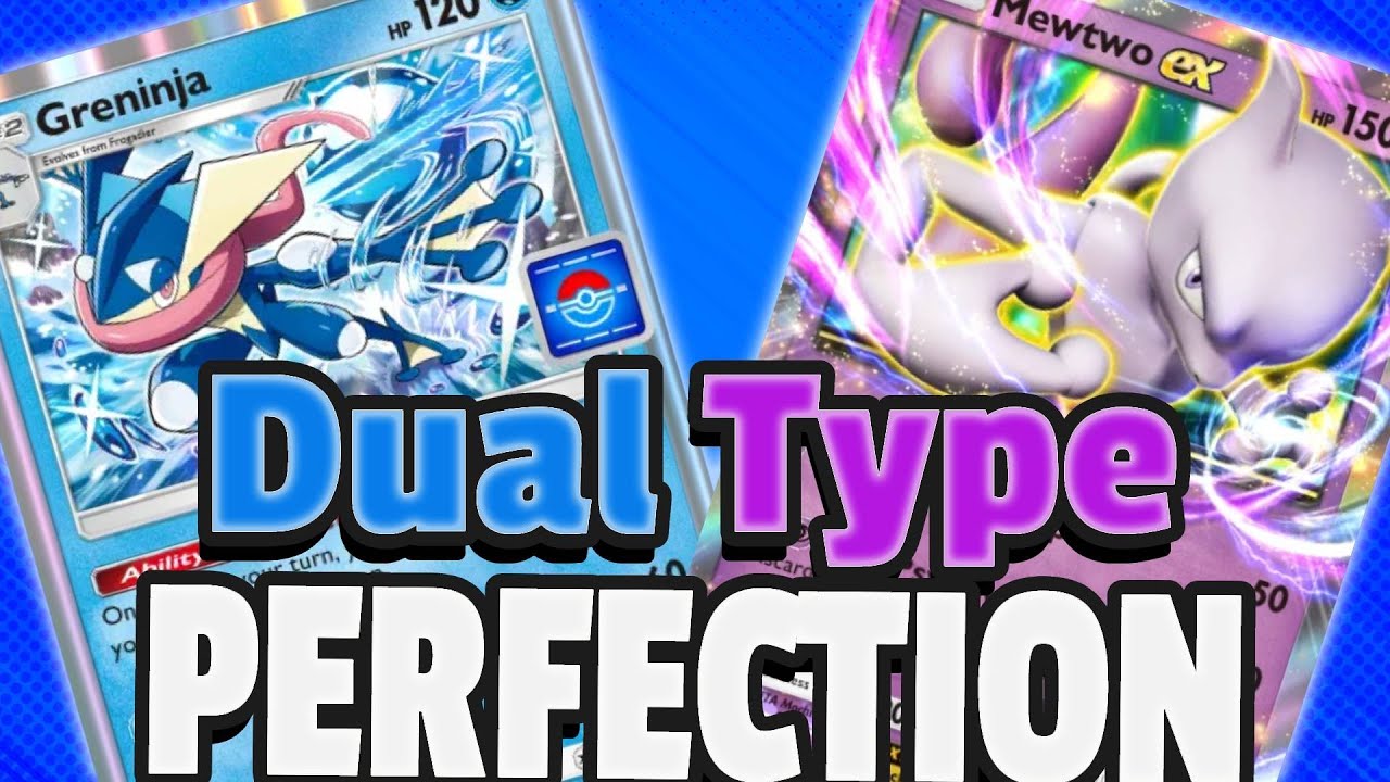 Dual Type Perfection! | Greninja Mewtwo EX! | Pokémon TCG Pocket