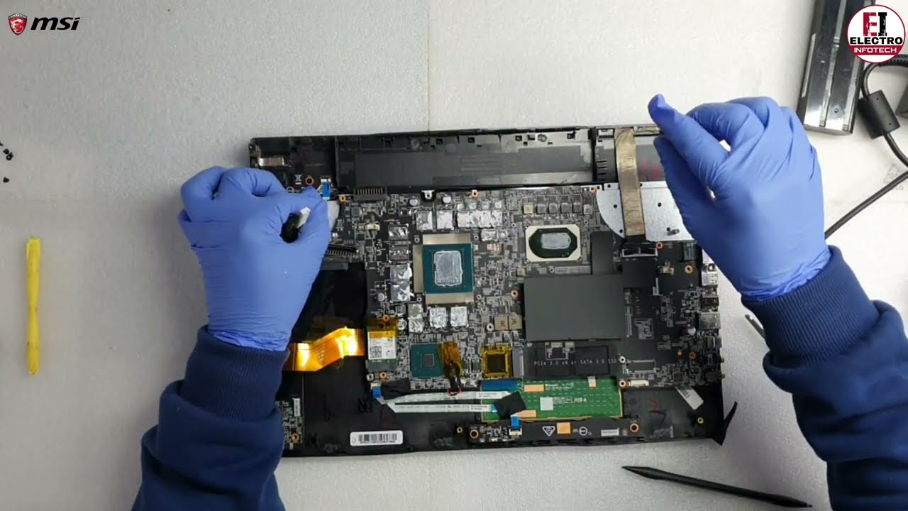 MSI GP65 Leopard  Only Disassembly