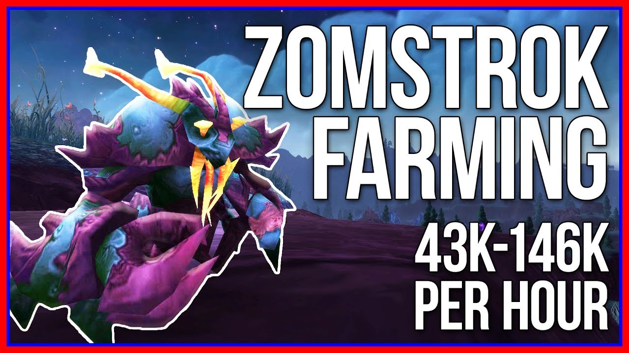 Zomstrok Farming - 75k with WoD Battle Pets (WoW Gold Guide)