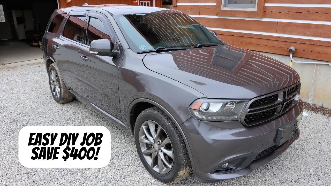 Как заменить задние тормоза на Dodge Durango RT 2014–2020 годов | HD и обычные тормозные диски