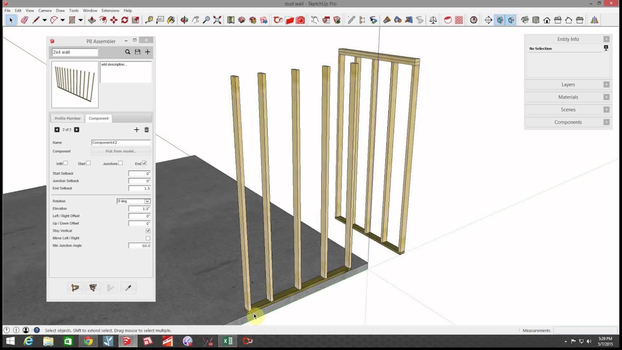 Profile Builder 2 Tutorial: Wall Assembly