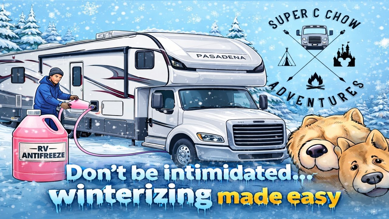 Winterizing your RV don't be intimidated #RVlife, #cold weather, #winter