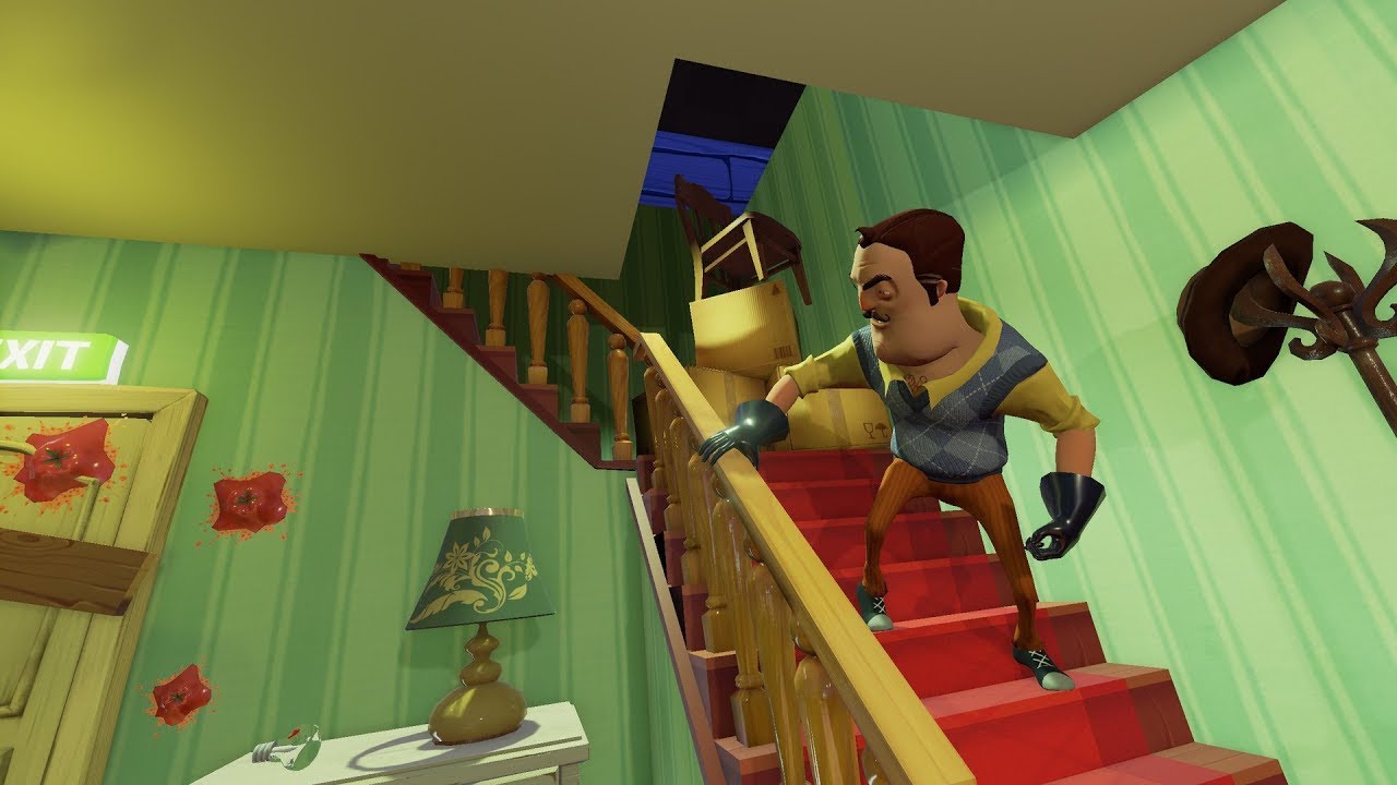 Hello Neighbor Prototype All Endings