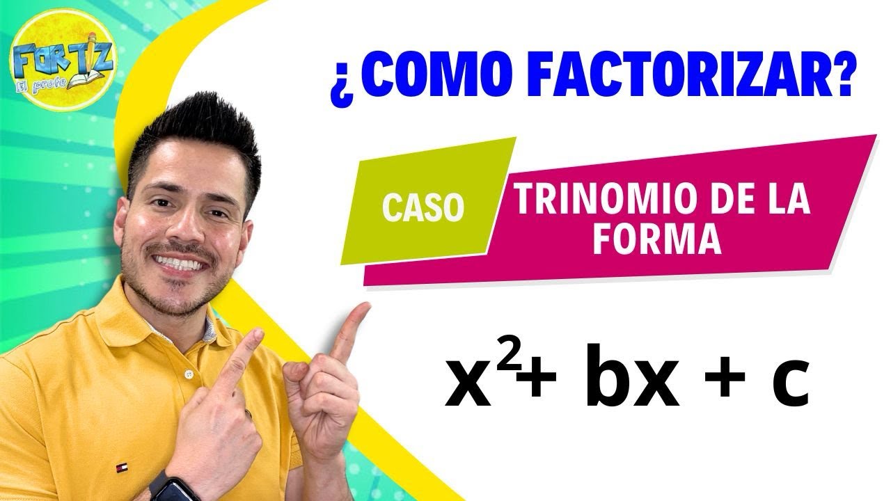 Как разложить x² + bx + c на множители пошагово (самый простой метод!)