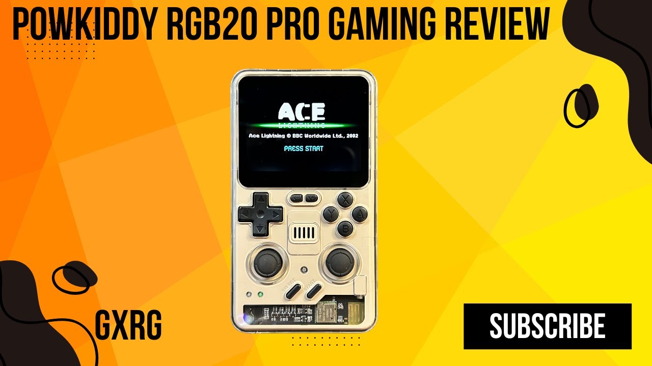 POWKIDDY RGB20 PRO GAMING REVIEW