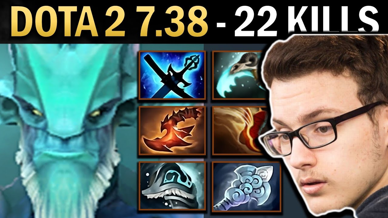 Leshrac Gameplay Miracle with 22 Kills and Vyse - Dota 7.38