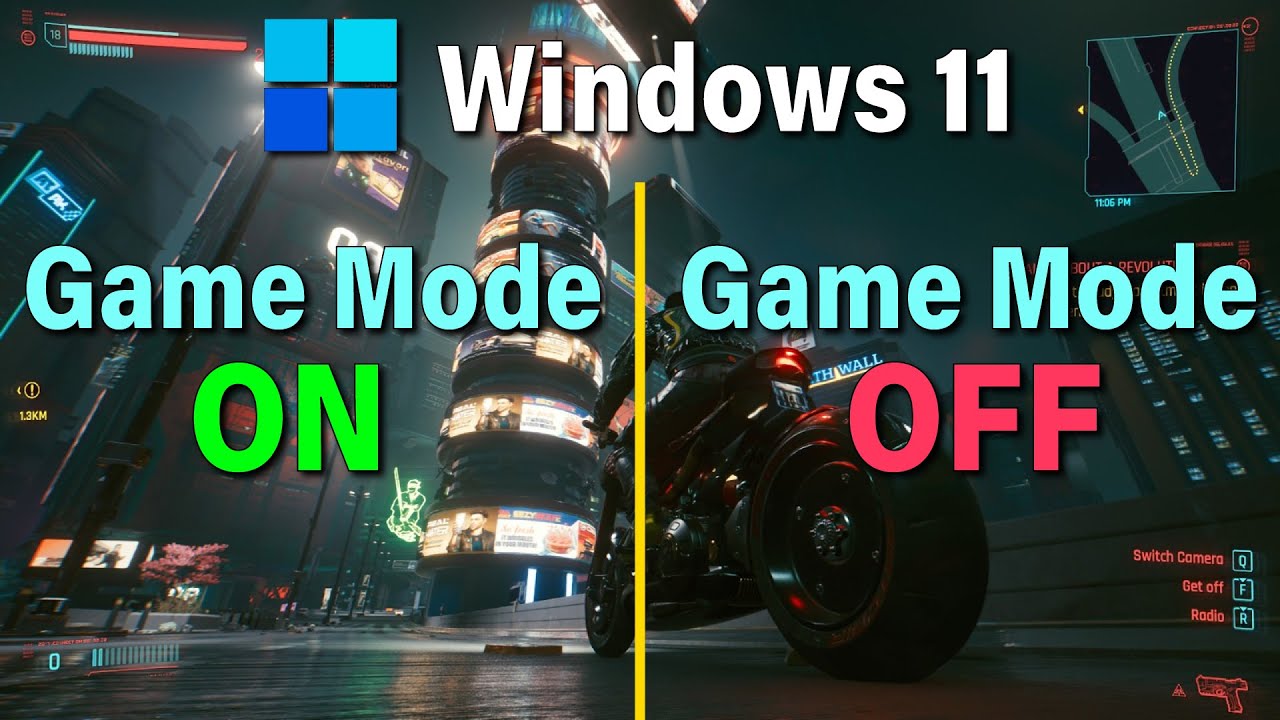 Windows 11 Game Mode ON vs OFF