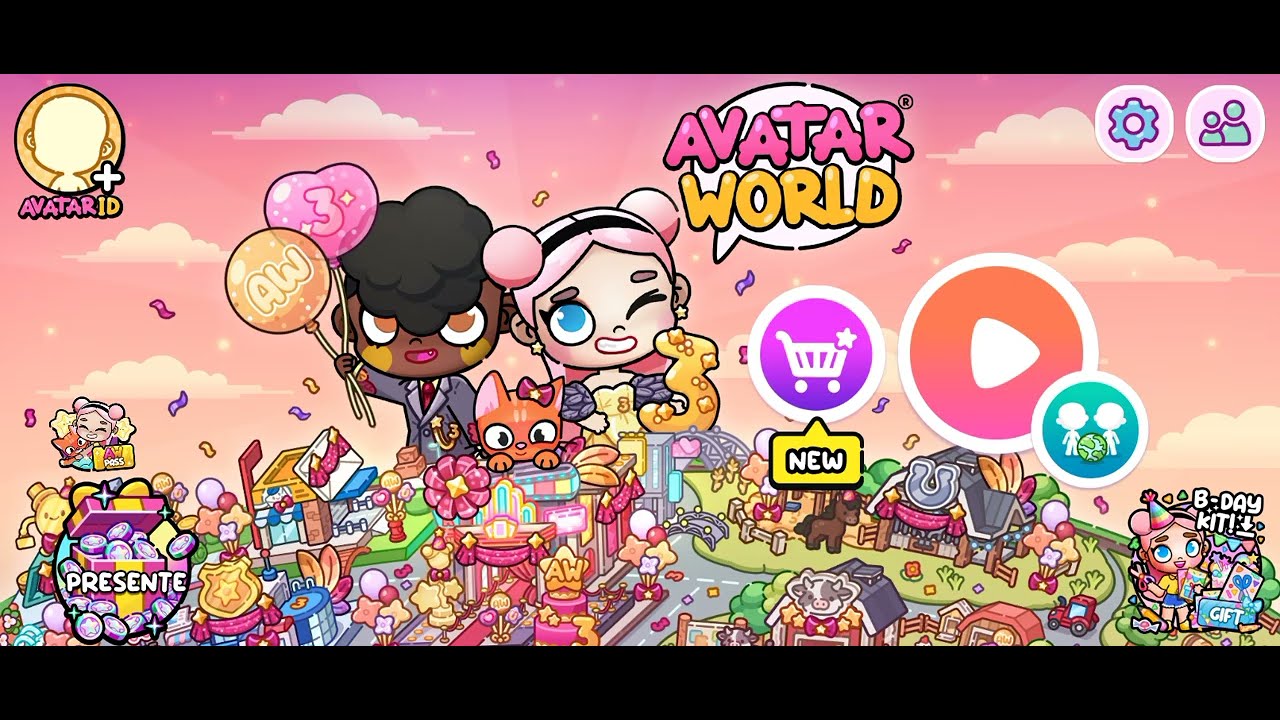 Nova atualização da pazu avatar world ❤️