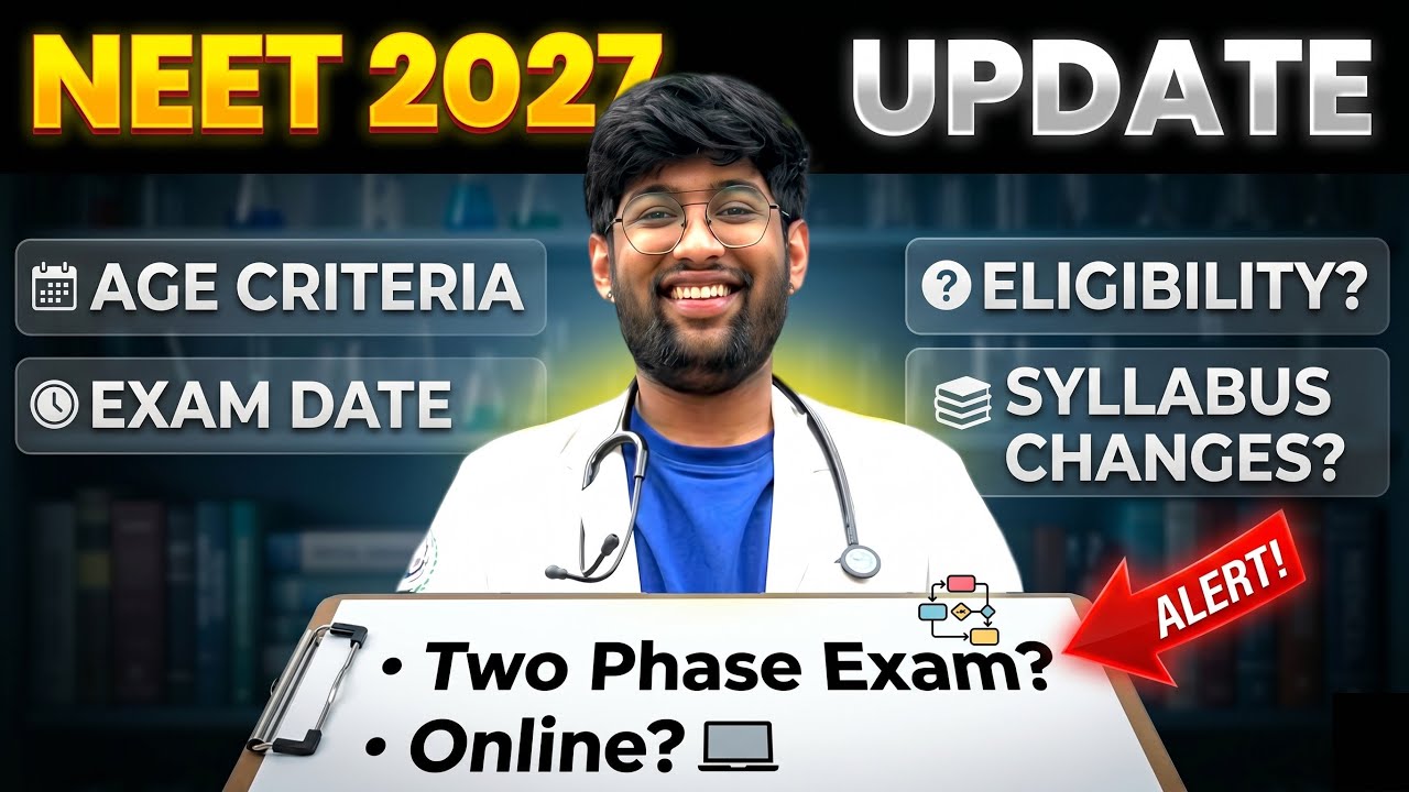 NEET 2027 : All Updates🩺| Twice exam , Online? | Alert