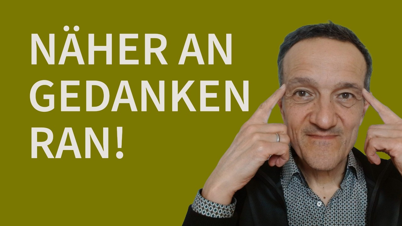 Gedanken sind offene Weite (und kein Problem)