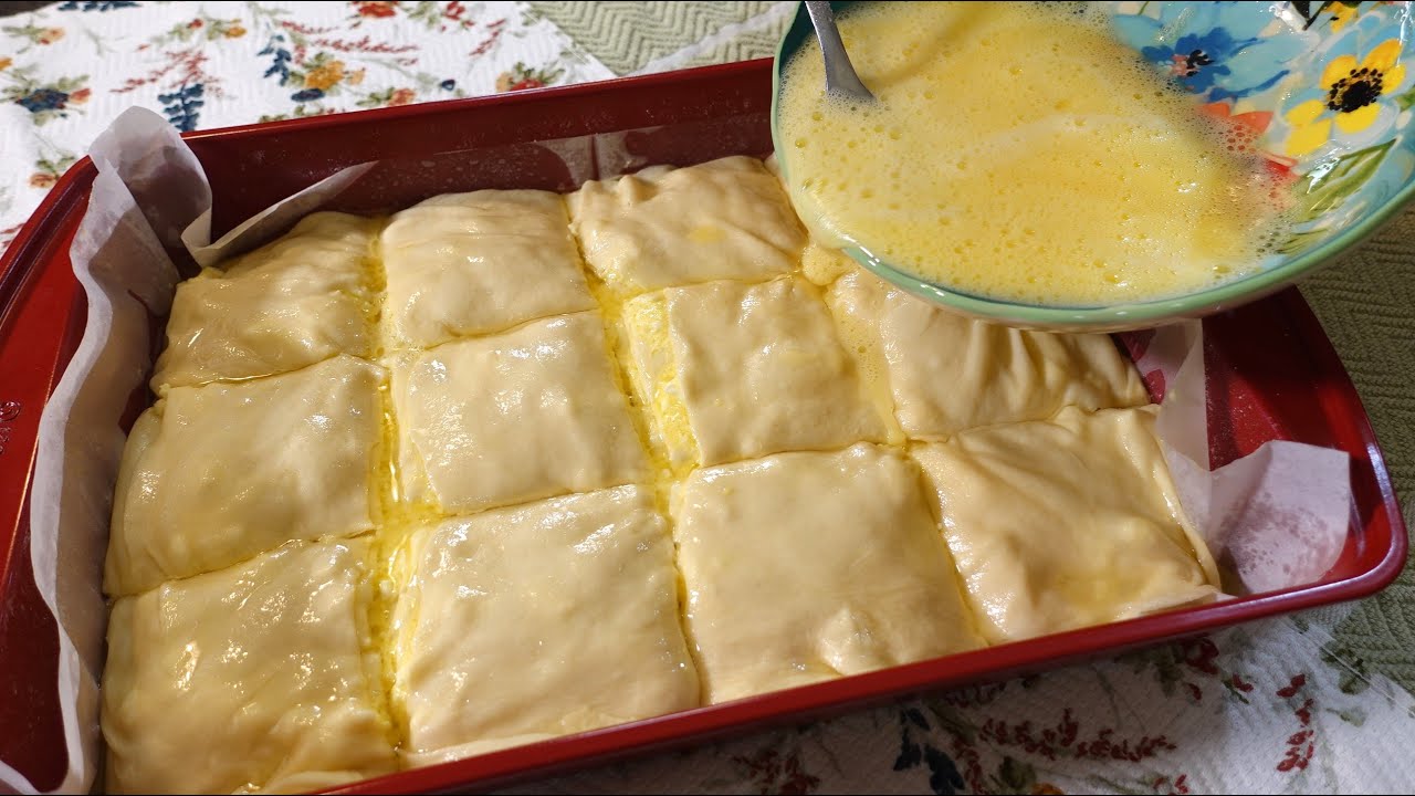 PITA KOJA IGRA U RUKAMA! Mekana i Drugacija /Dancing Soft Pie Recipe!