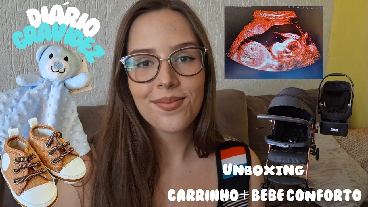 UNBOXING CARRINHO RIO K BURIGOTTO + DIARIO DE GRAVIDEZ #366