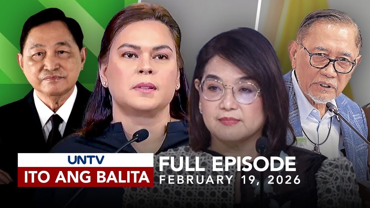 UNTV: Ito Ang Balita | February 19, 2026