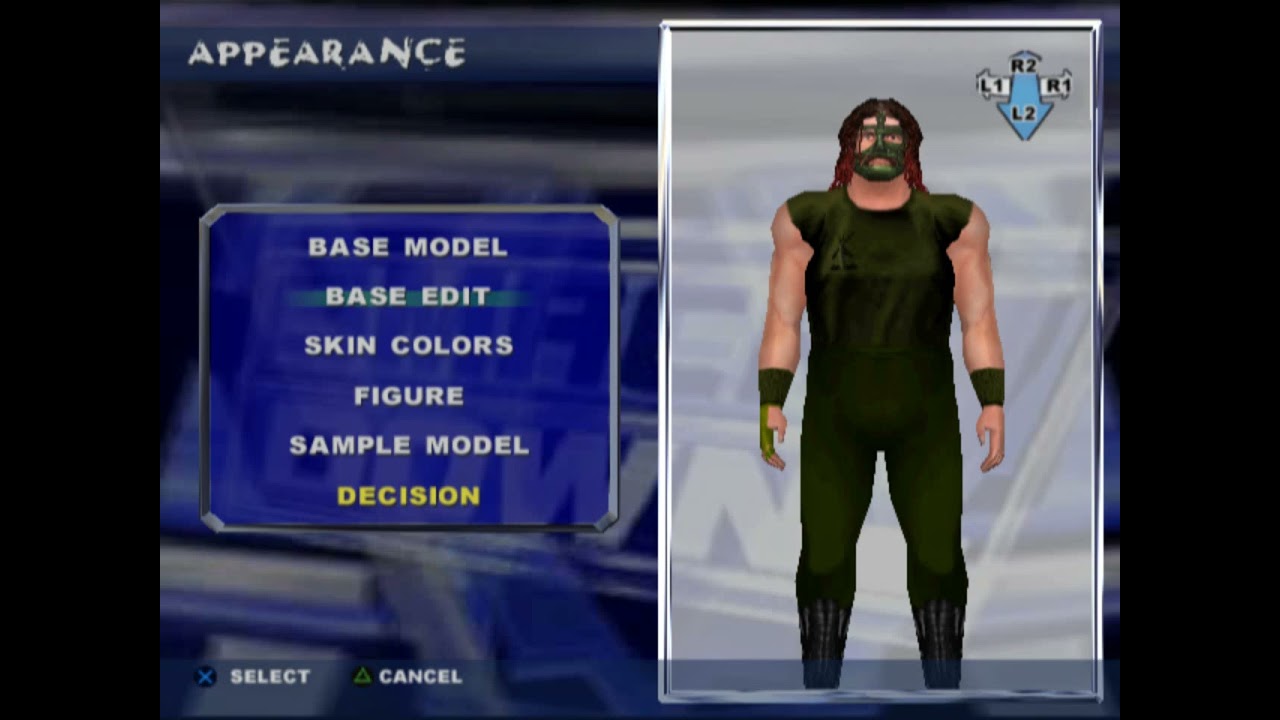 WWE Smackdown Shut Your Mouth Mankind Caw