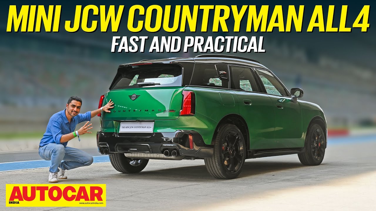 Mini JCW Countryman All4 review - A Fun & Practical Crossover | First Drive | Autocar India