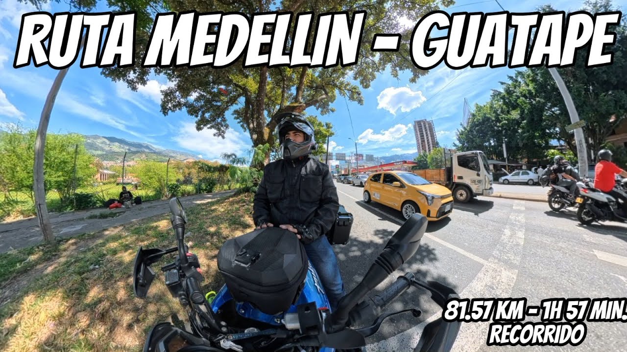 Ruta Medellín – Guatapé 🏍️ | Caminando entre colores, calles y vistas increíbles 🇨🇴