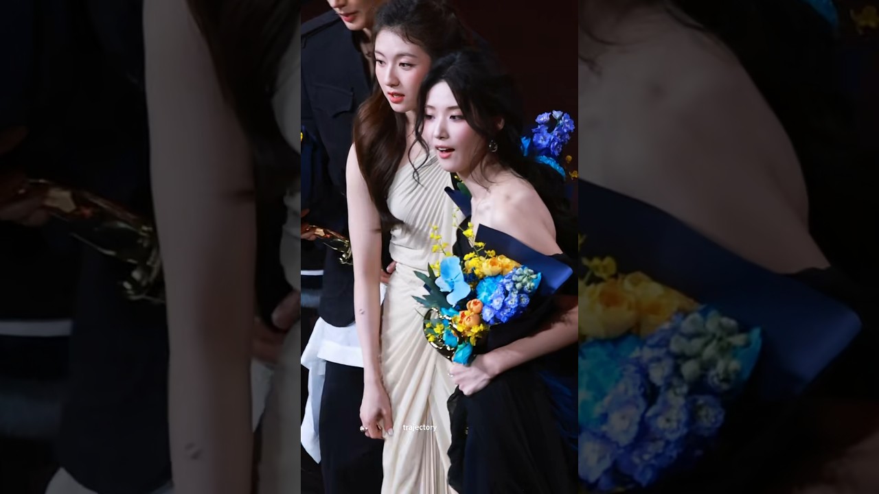 📸💖#Lilandi and Luyuxiao at Weibo night 2025 event