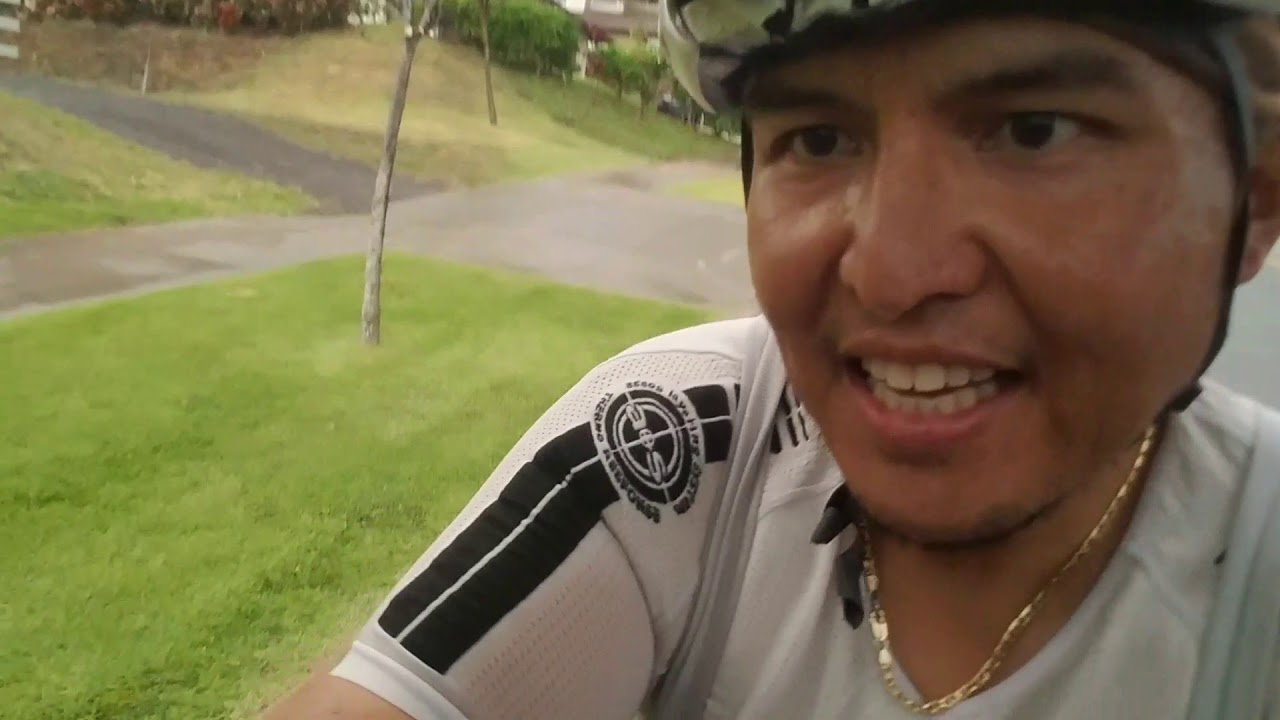 Threshold climbing in the steep streets for Everesting training