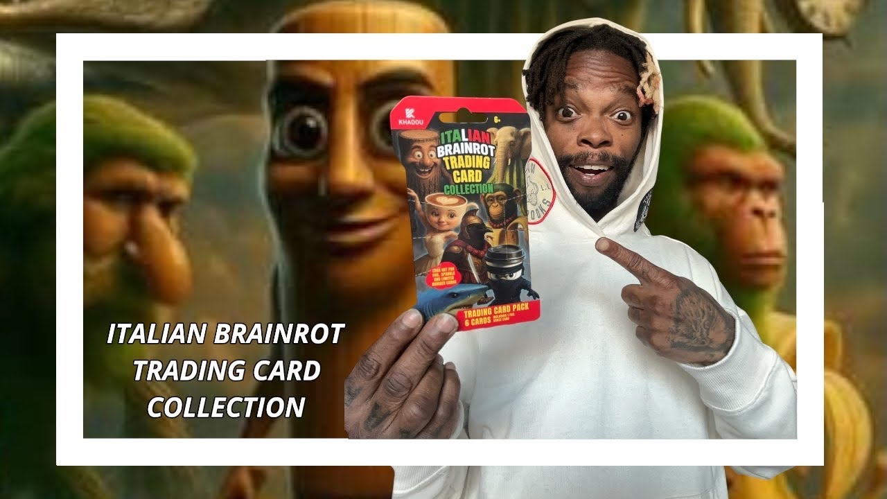 OPENING ITALIAN BRAINROT TRADING CARD COLLECTION PACK 