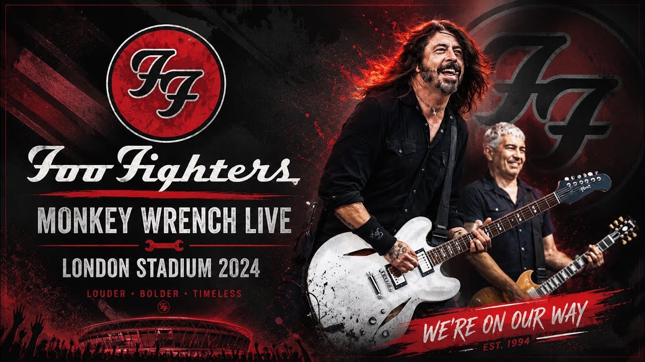 Foo Fighting Monkey Wrench London Stadium 22/06/24