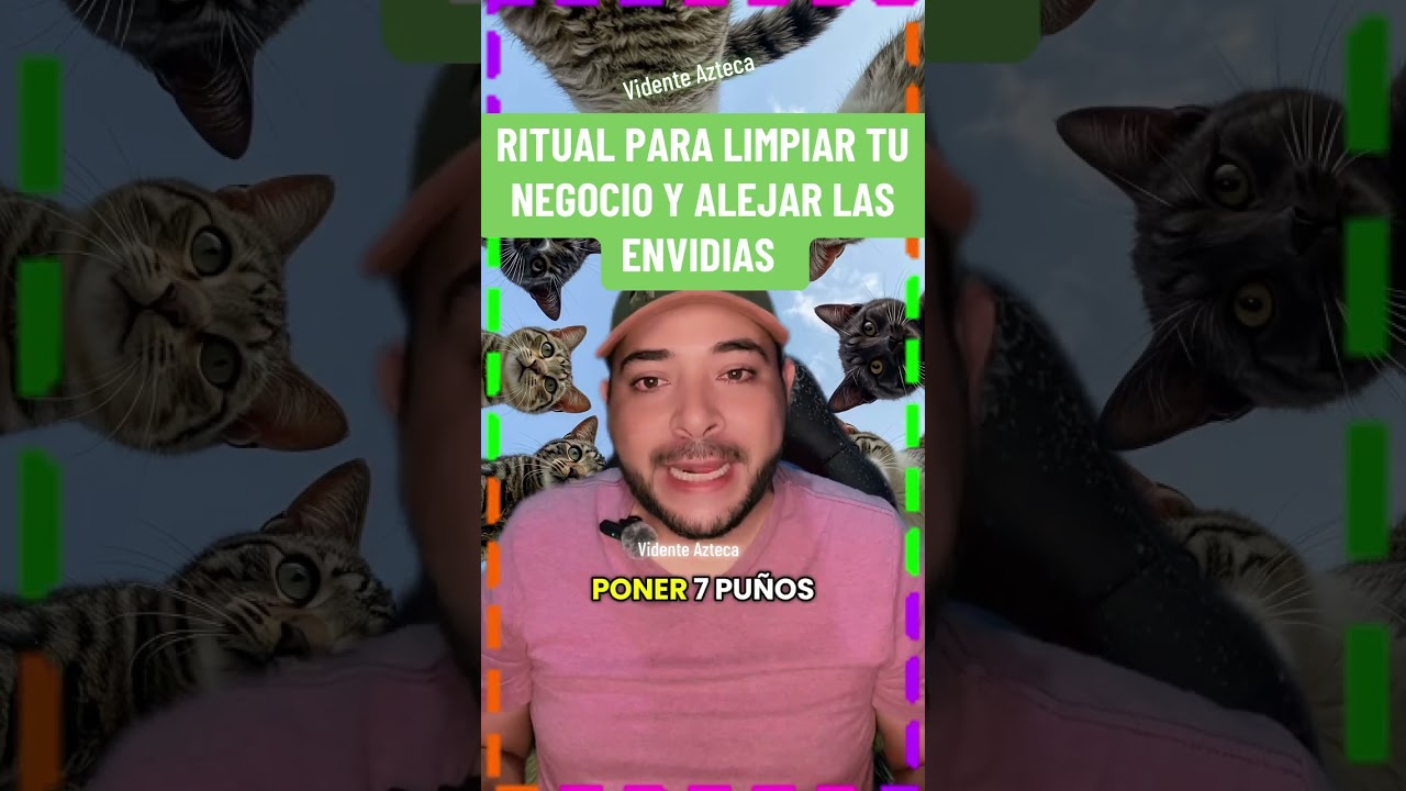 Ritual para limpiar tu negocio y alejar las envidias #videnteazteca #Viral #ritual