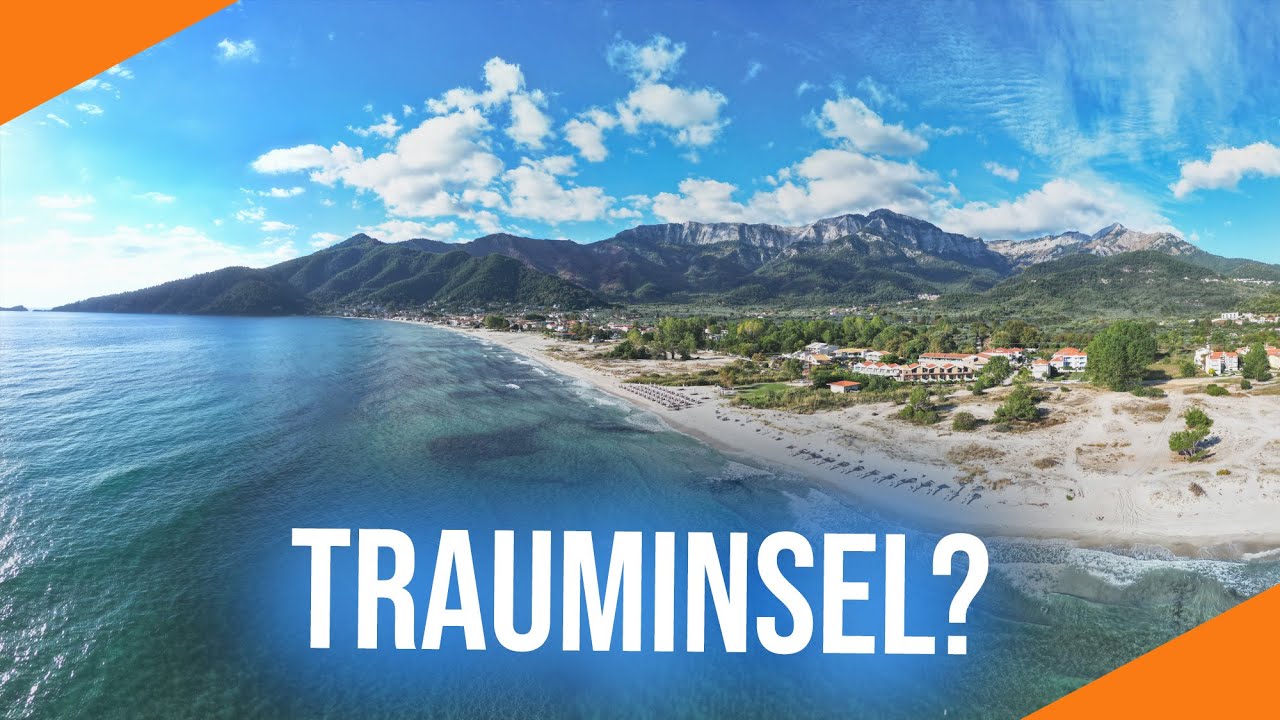 WASSERFÄLLE und BEACHLIFE auf THASSOS mit dem WOHNMOBIL