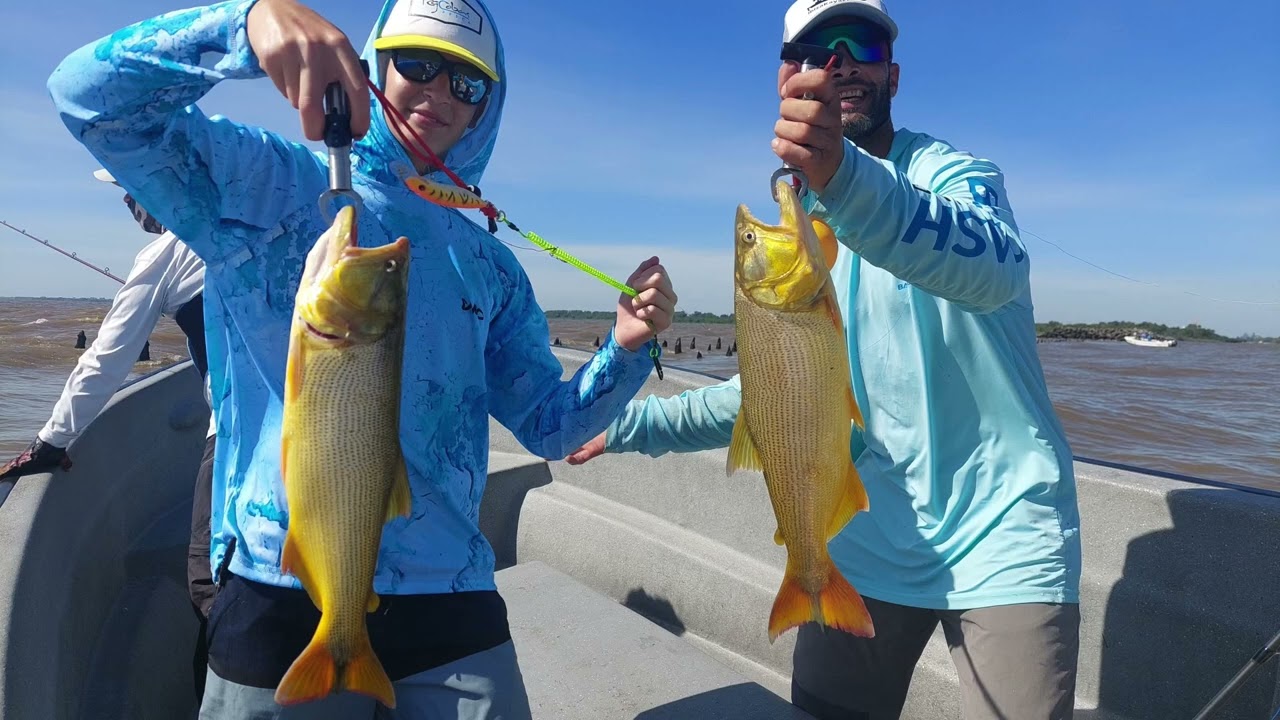 Dorados en el Rio de la Plata, los malecones 2do dia