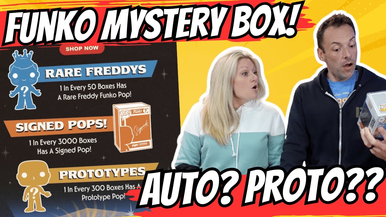 Do we find a AUTOGRAPH, PROTO or FREDDY in our EQL Funko Pop Mystery Box Unboxing!