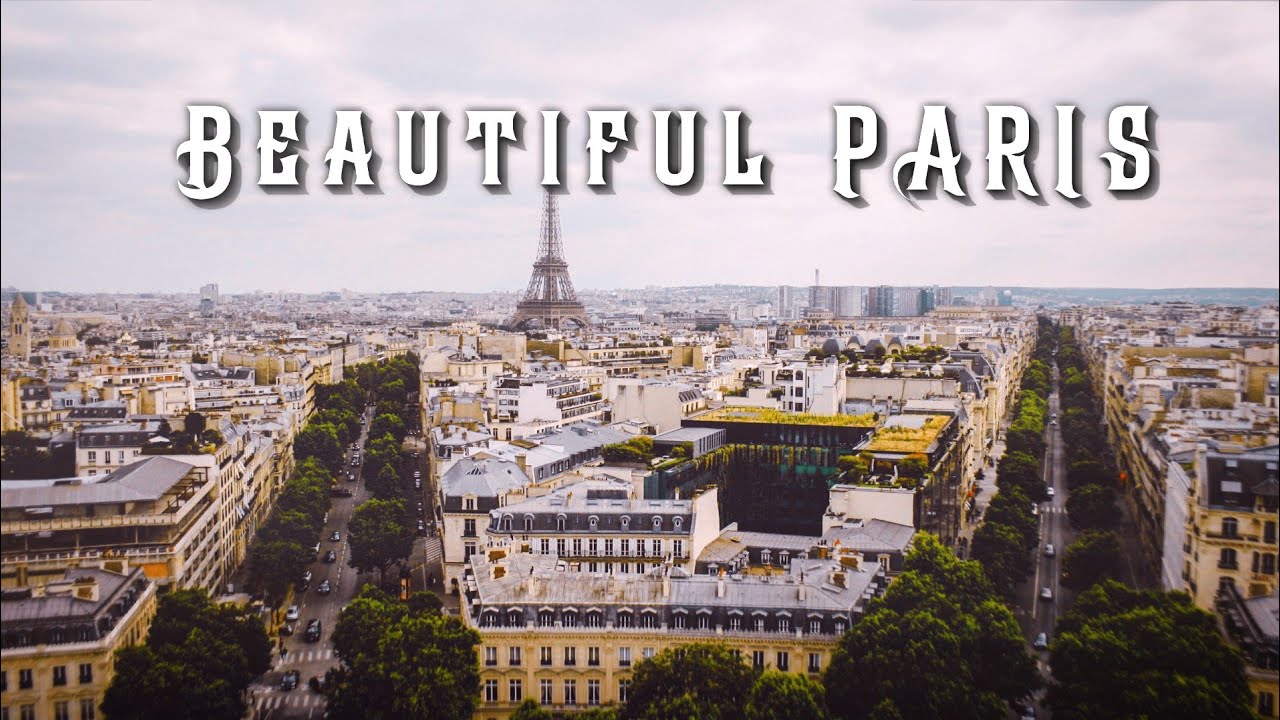 Beautiful Paris Day View 4K | France City Life | Scenic Travel Tour