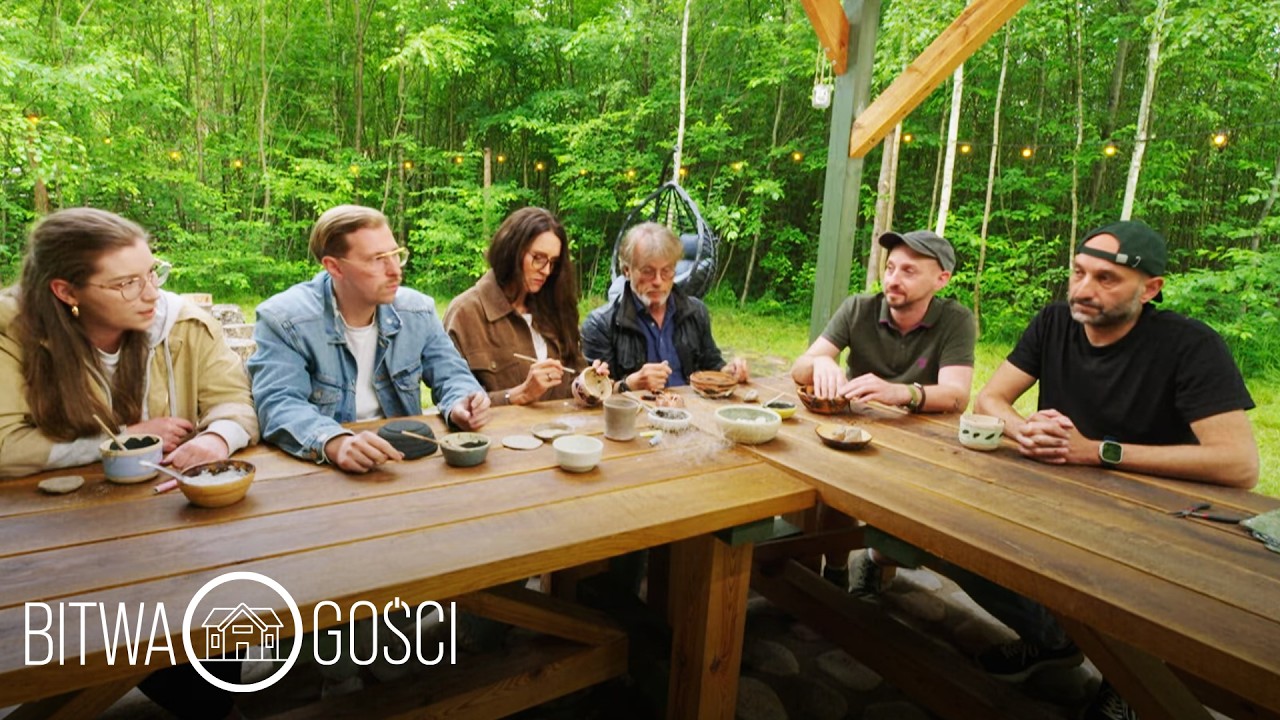Jako goście ośrodka musieli lepić garny z gliny... Nie byli zadowoleni 🤷‍♀️ | Bitwa o gości