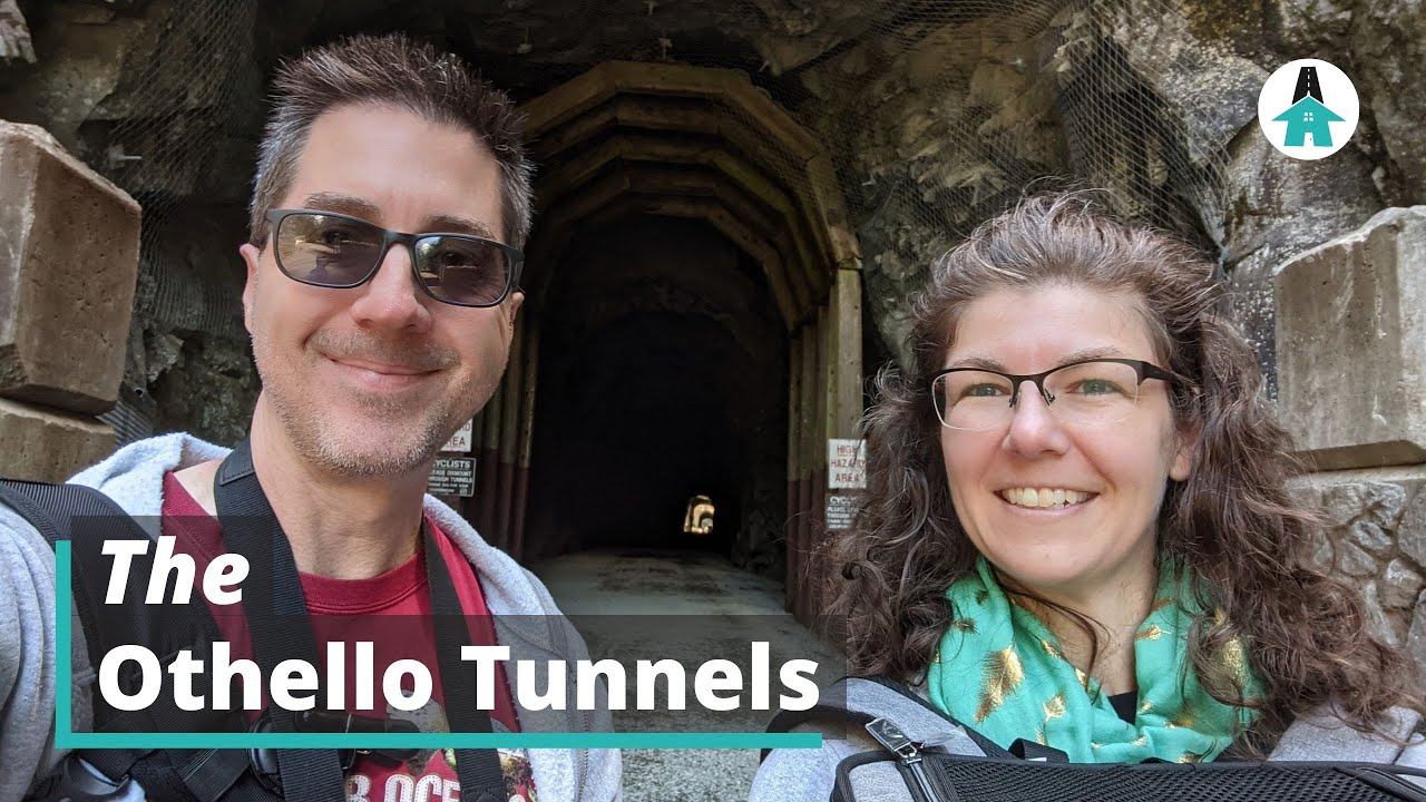 Visiting the Othello Tunnels, Hope BC