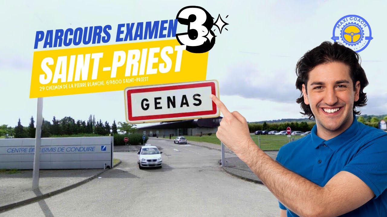 PARCOURS EXAMEN À SAINT-PRIEST (GENAS) 2026