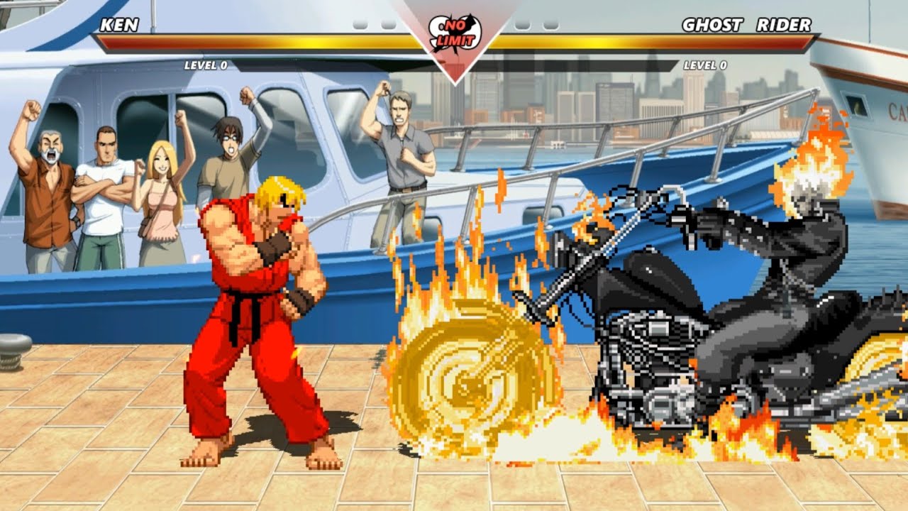 FIRE KEN vs GHOST RIDER - The most epic fight ever made❗