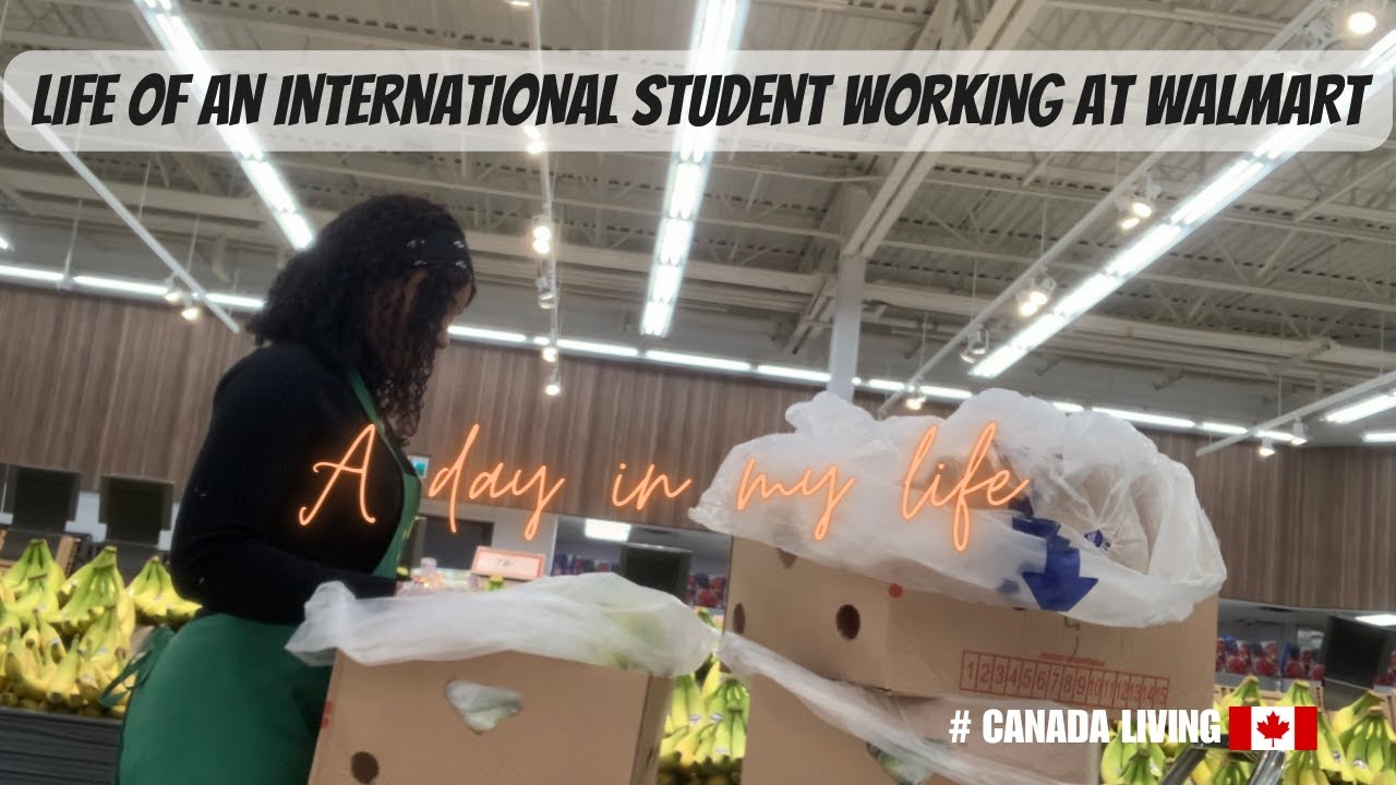 Life of an International student working at Walmart