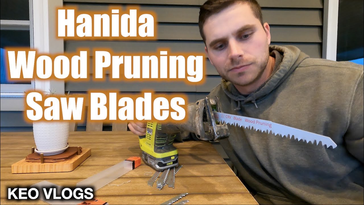 Hanida 12pcs Wood Reciprocating Saw Blades