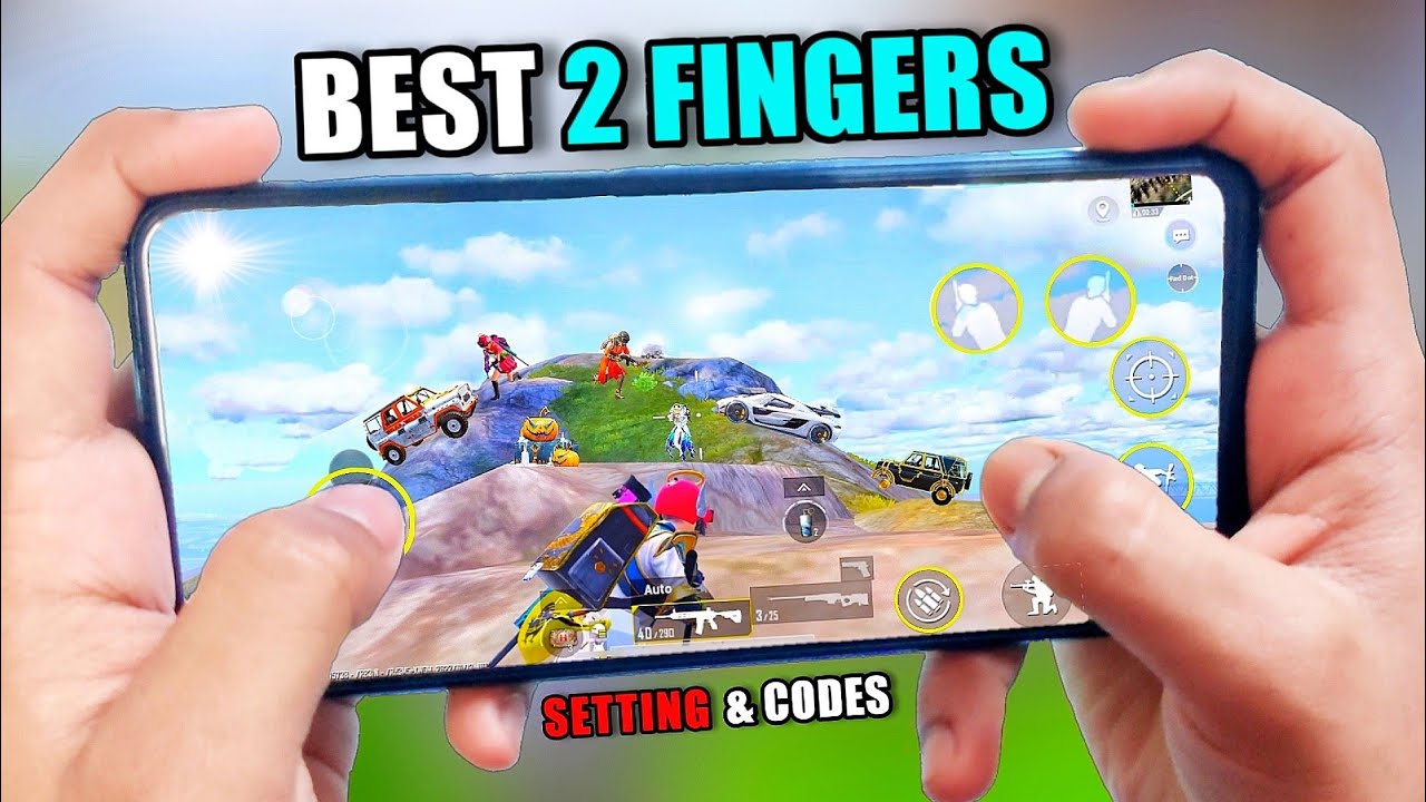 No Claw 😱 Just 2 Finger Max Opacity Control | BGMI