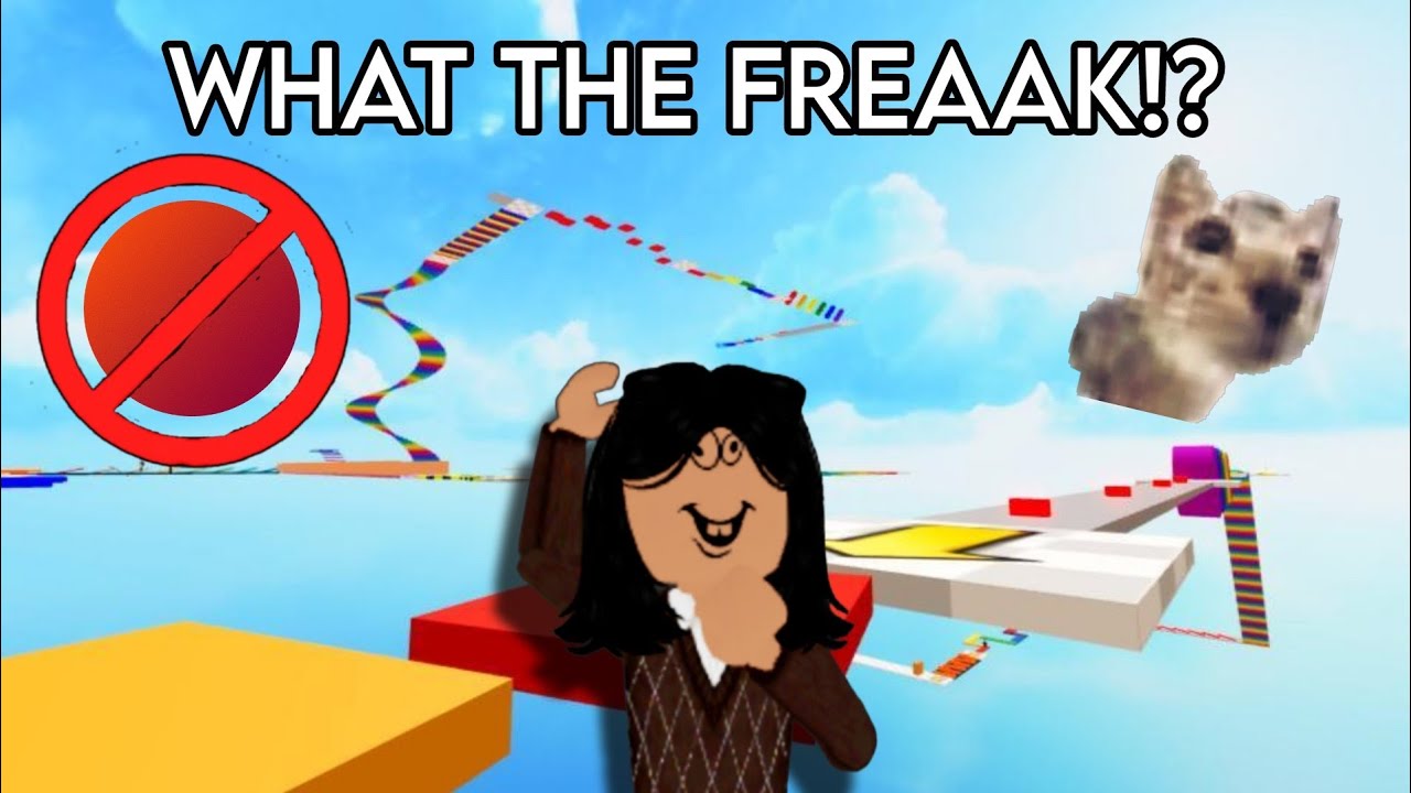 EASY OBBY BUT TRY NOT TO TOUCH COLOR RED!!! | ROBLOX