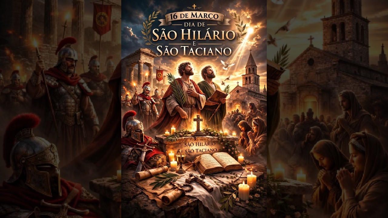 16/03 Dia de S. Hilário e S. Taciano