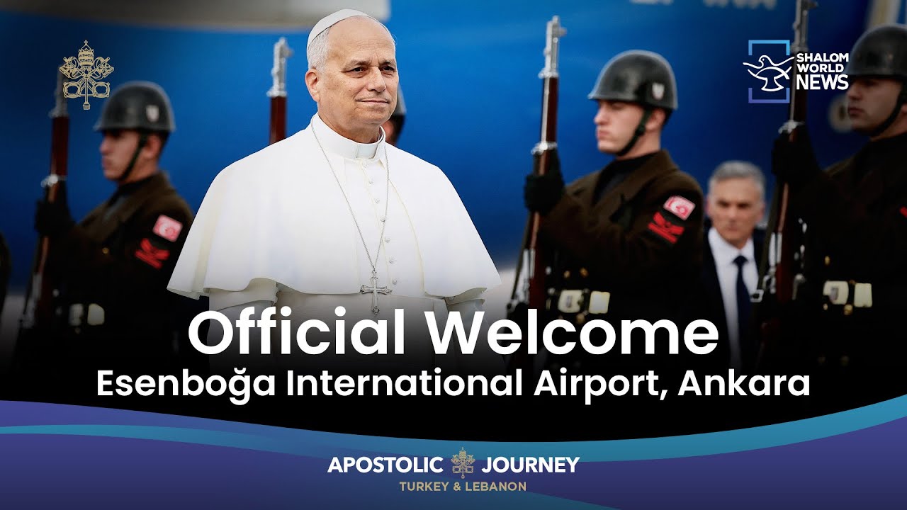 Apostolic Journey to Turkey and Lebanon | Pope Leo XIV | Live